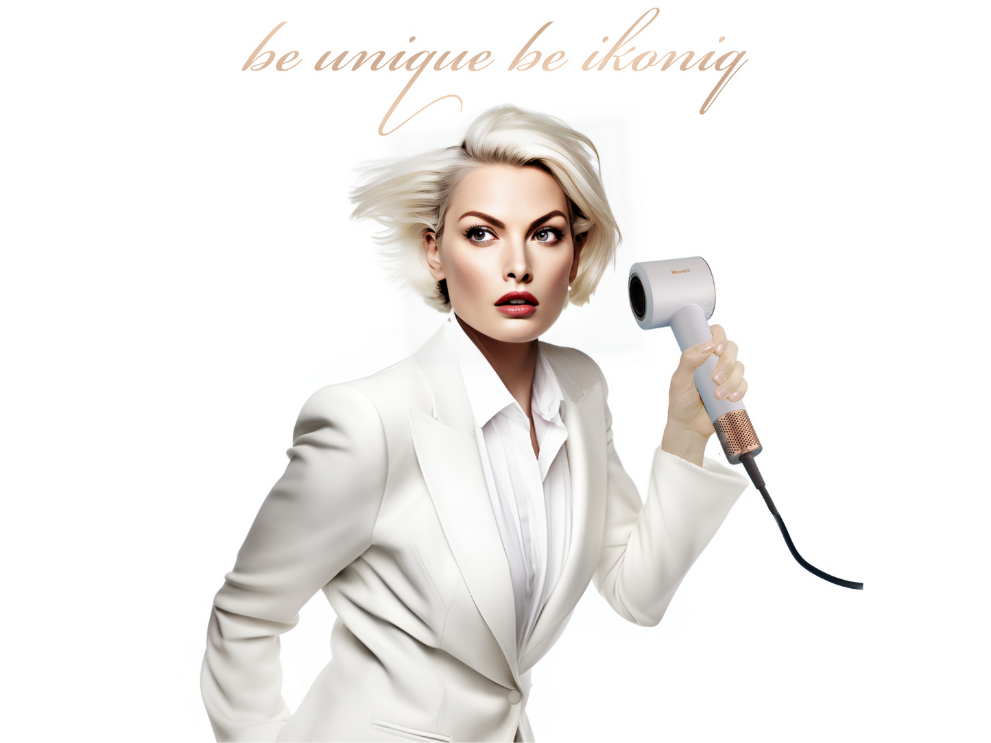 iKoniQ Aria in Bianco & Oro Rosa