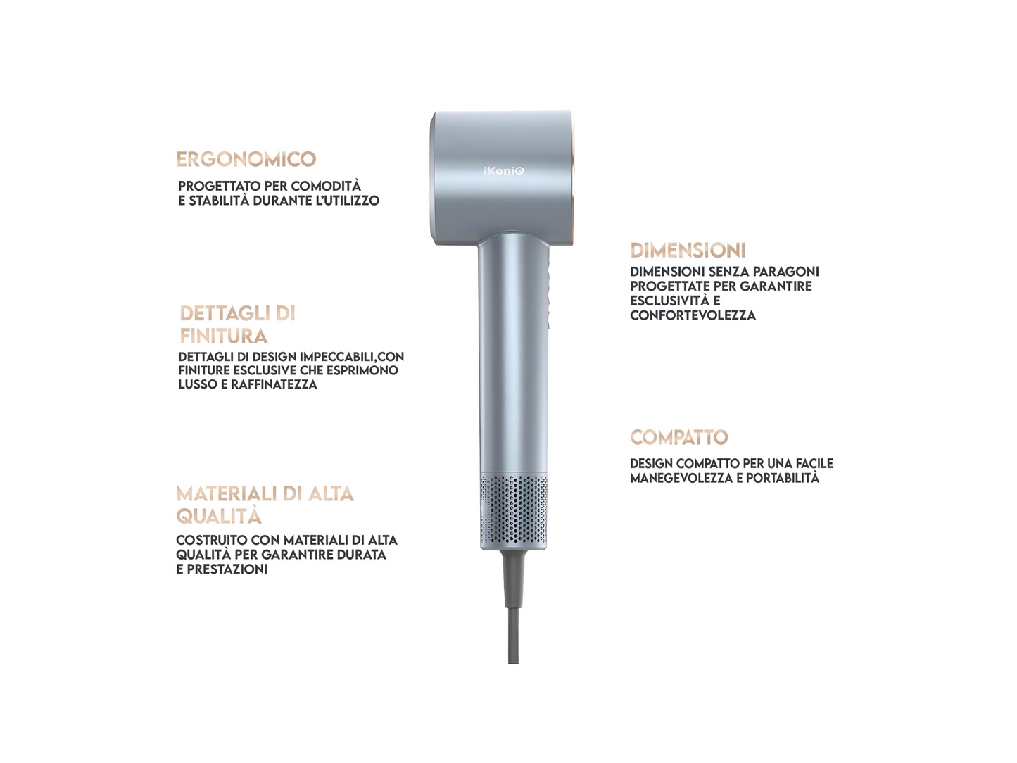 IKoniQ Aria  in Argento & Oro Rosa